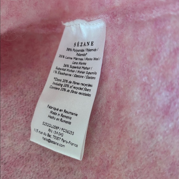 Sézane Pink Marie Cardigan - Picture 5 of 9